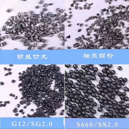 喷砂磨料的粒径及配比